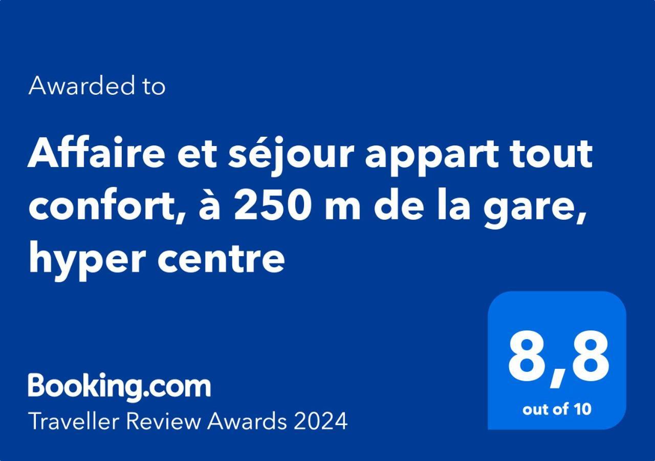 Appartement Avec Balcon A 250 M De La Gare, Hyper Centre Tours Exterior photo